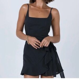 Black Princess Polly Dress